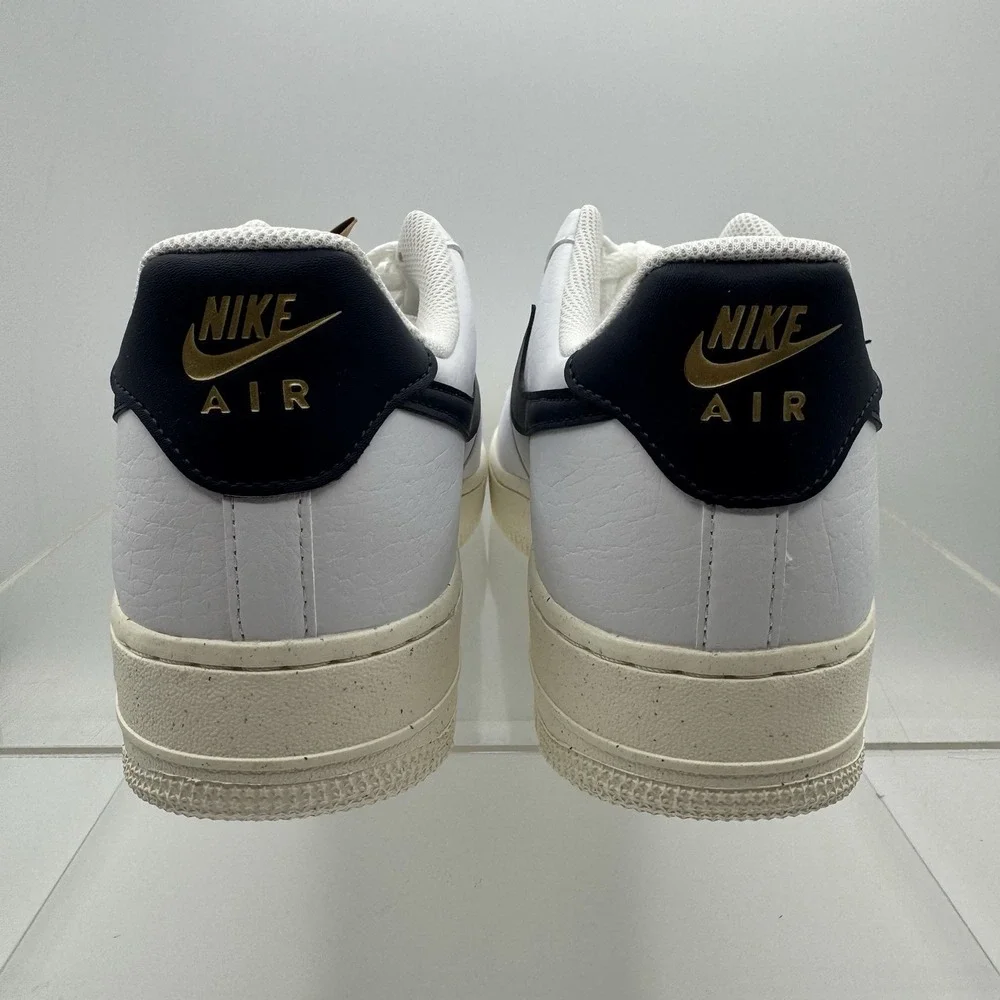 NEW! Nike Air Force 1 07 NN White Obsidian Blue FZ6768-100 Men's 9.5 / Women 11